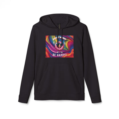 Donut Worry, Be Happy – Adidas Fleece Hoodie