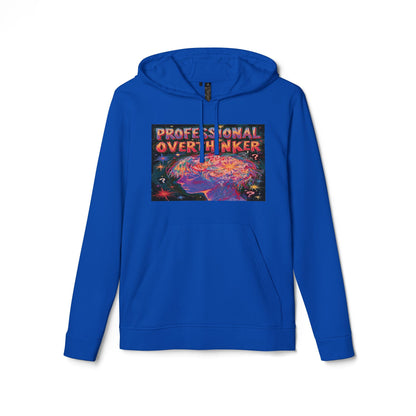 'Professional Overthinker' Adidas Unisex Fleece Hoodie