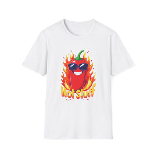 Hot Stuff Unisex T-Shirt | Fun & Stylish Chili Pepper Design