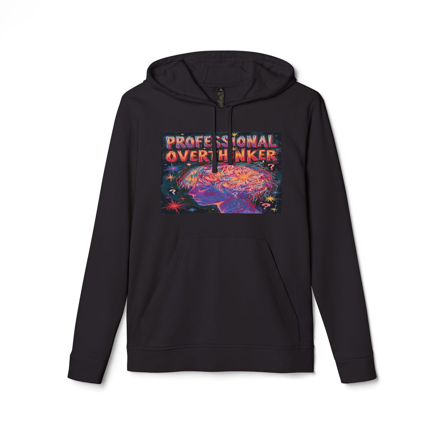 'Professional Overthinker' Adidas Unisex Fleece Hoodie