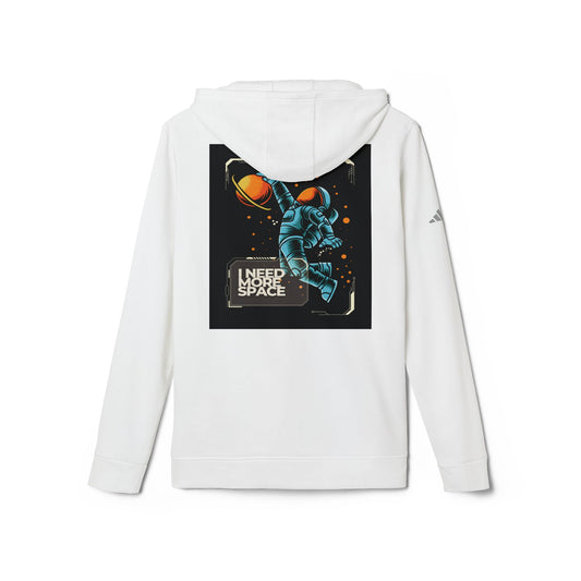 "I Need Space" Adidas Unisex Fleece Hoodie