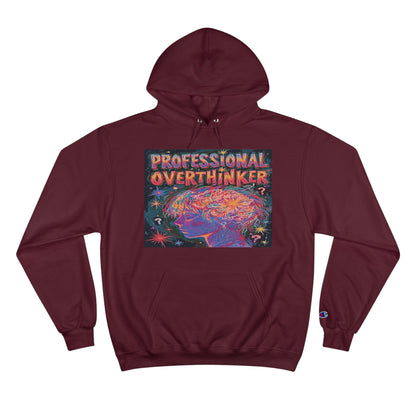 'Professional Overthinker' - Champion Eco Hoodie