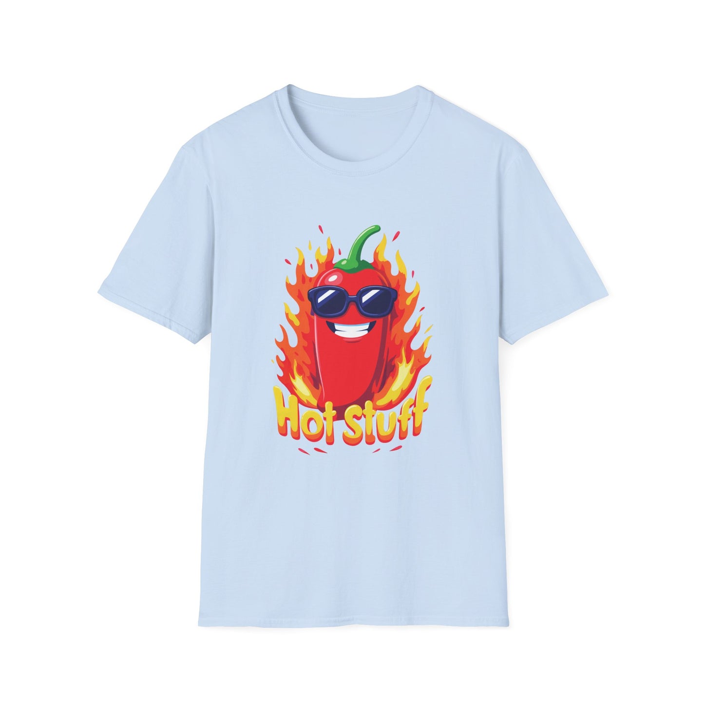 Hot Stuff Unisex T-Shirt | Fun & Stylish Chili Pepper Design