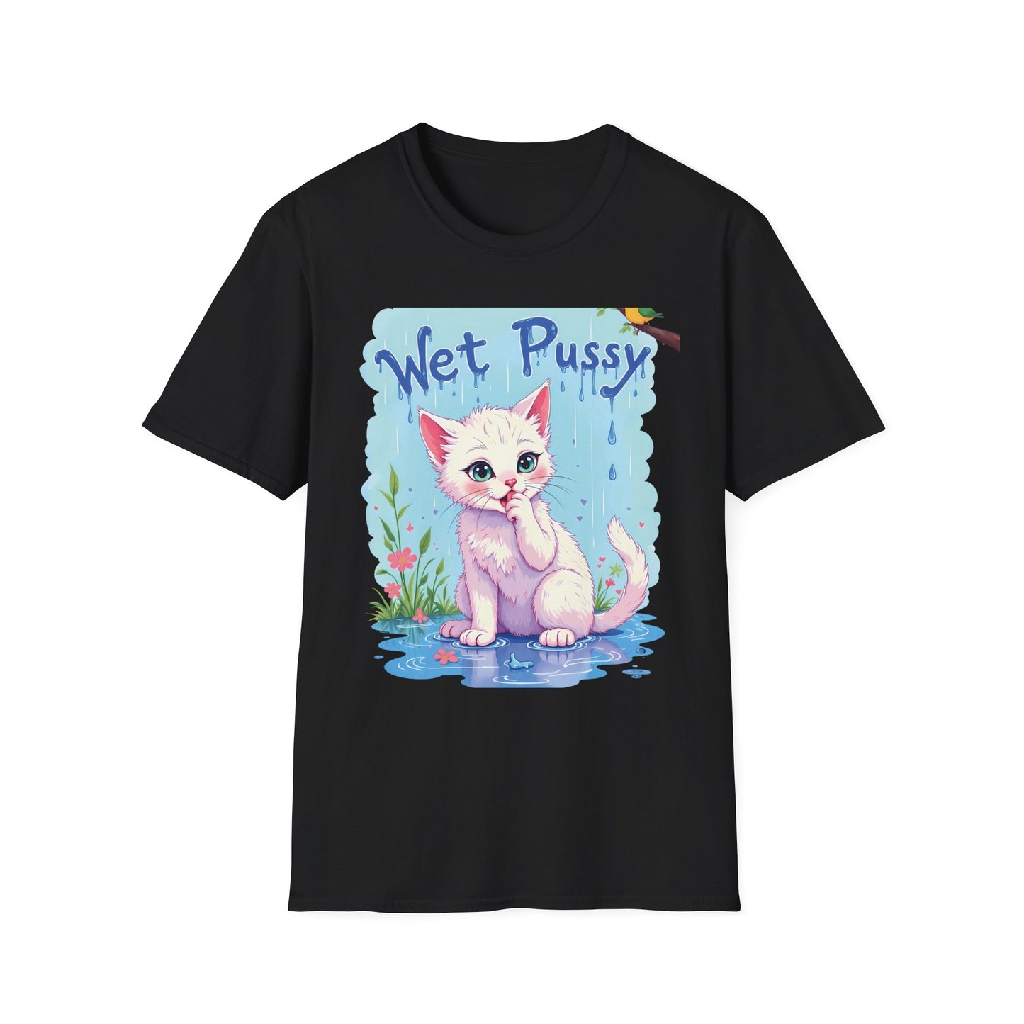 "Wet Pussy" – Cheeky Humor Meets Everyday Comfort Unisex T-Shirt