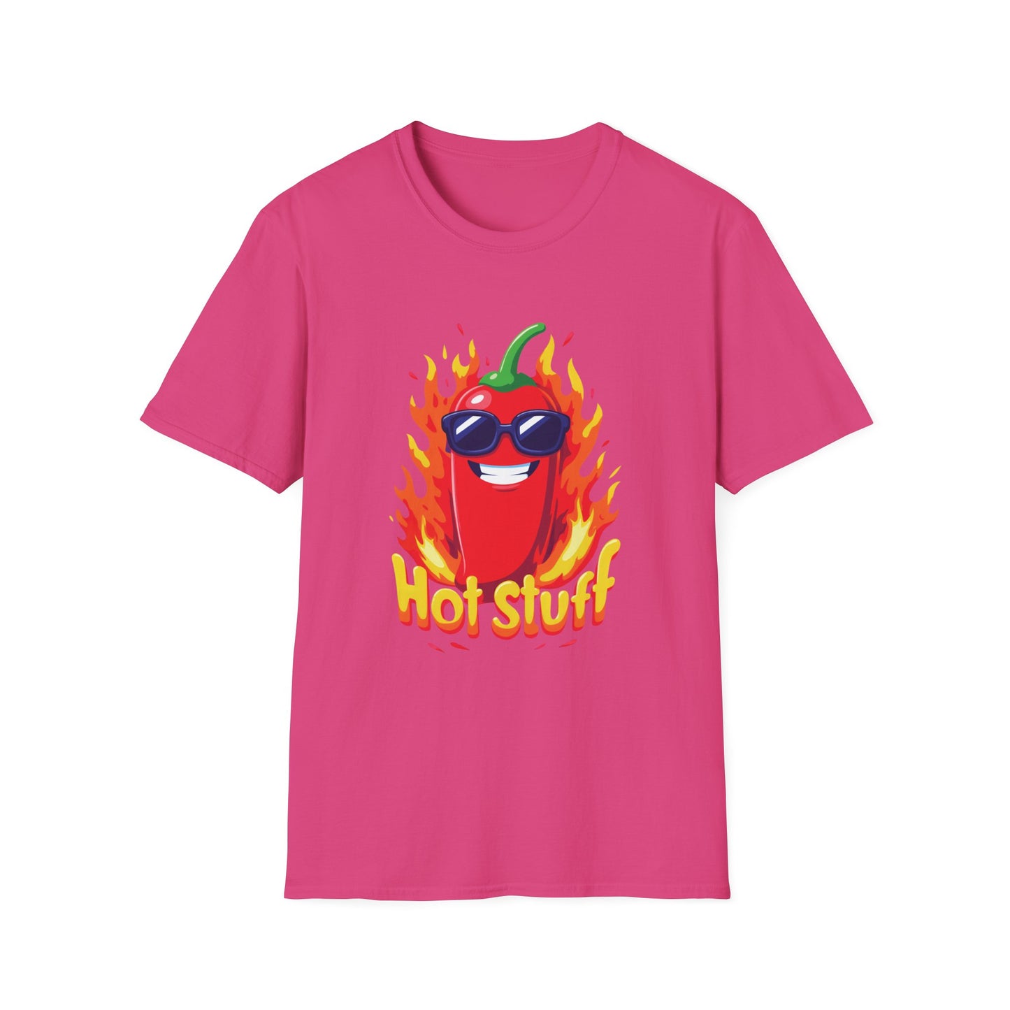 Hot Stuff Unisex T-Shirt | Fun & Stylish Chili Pepper Design