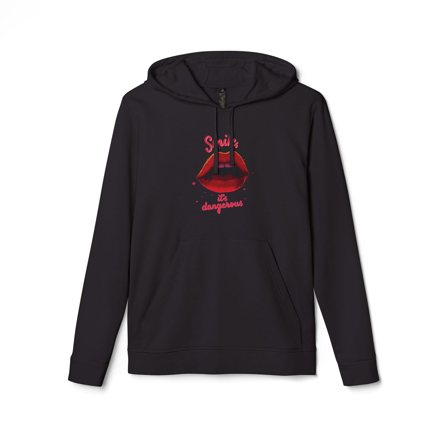 Smile, It’s Dangerous – adidas Fleece Hoodie