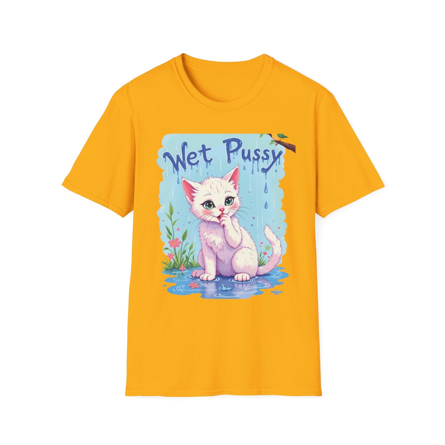 "Wet Pussy" – Cheeky Humor Meets Everyday Comfort Unisex T-Shirt