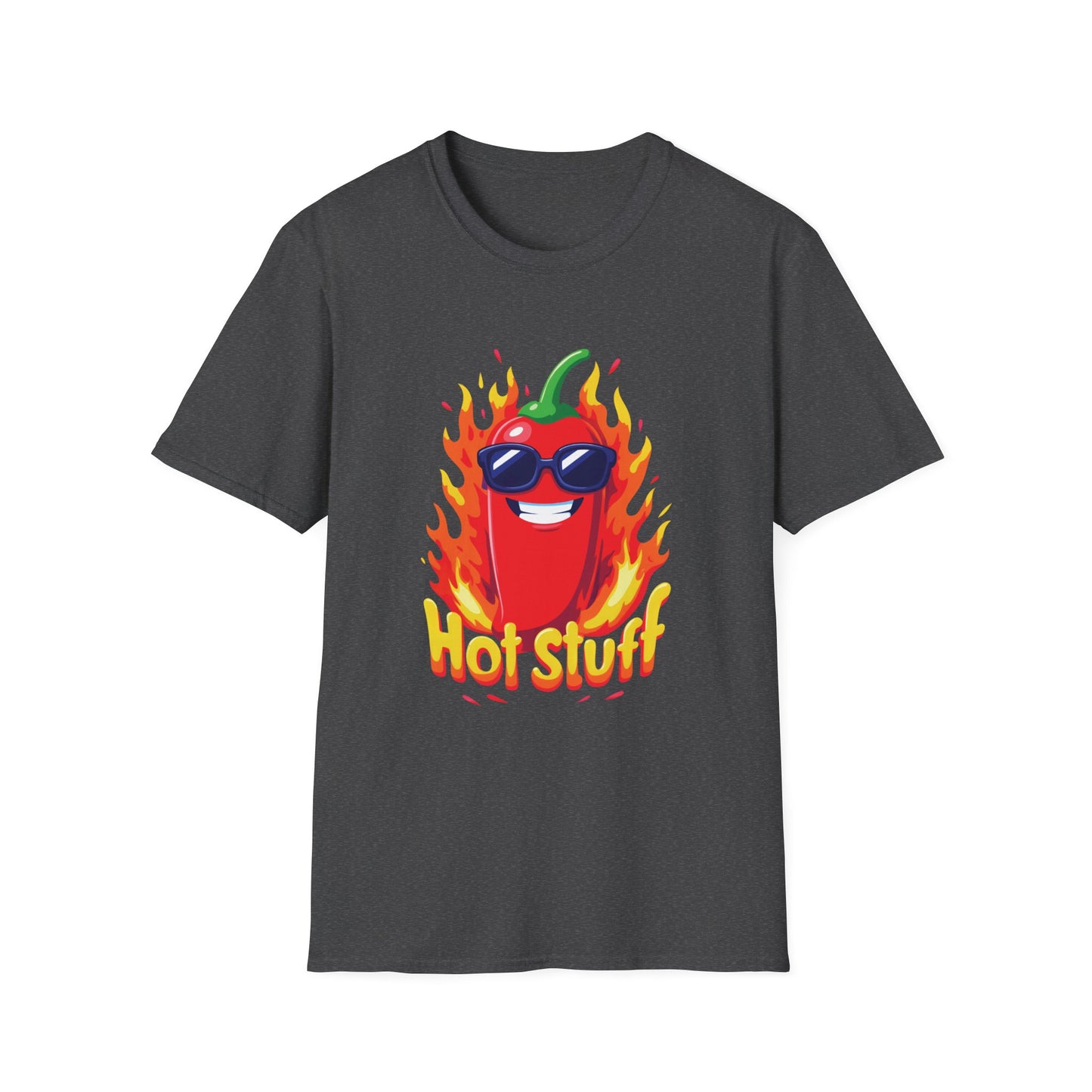 Hot Stuff Unisex T-Shirt | Fun & Stylish Chili Pepper Design