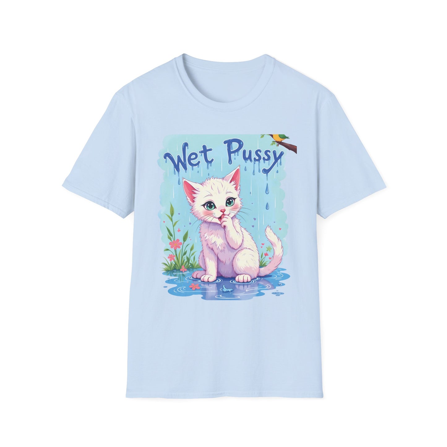 "Wet Pussy" – Cheeky Humor Meets Everyday Comfort Unisex T-Shirt