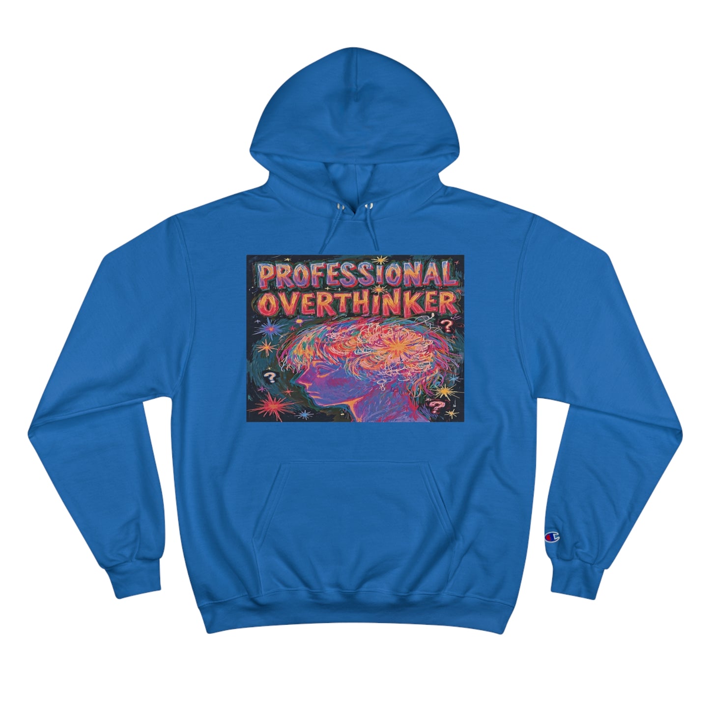 'Professional Overthinker' - Champion Eco Hoodie