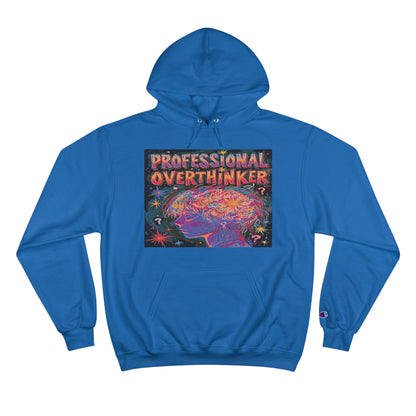 'Professional Overthinker' - Champion Eco Hoodie