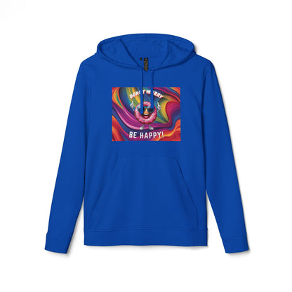 Donut Worry, Be Happy – Adidas Fleece Hoodie