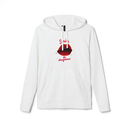 Smile, It’s Dangerous – adidas Fleece Hoodie