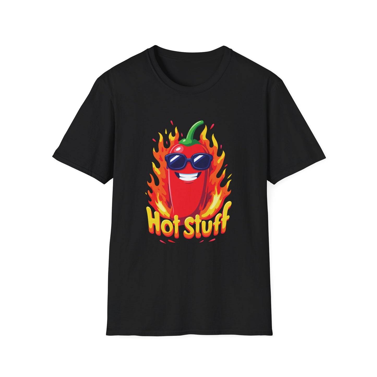 Hot Stuff Unisex T-Shirt | Fun & Stylish Chili Pepper Design