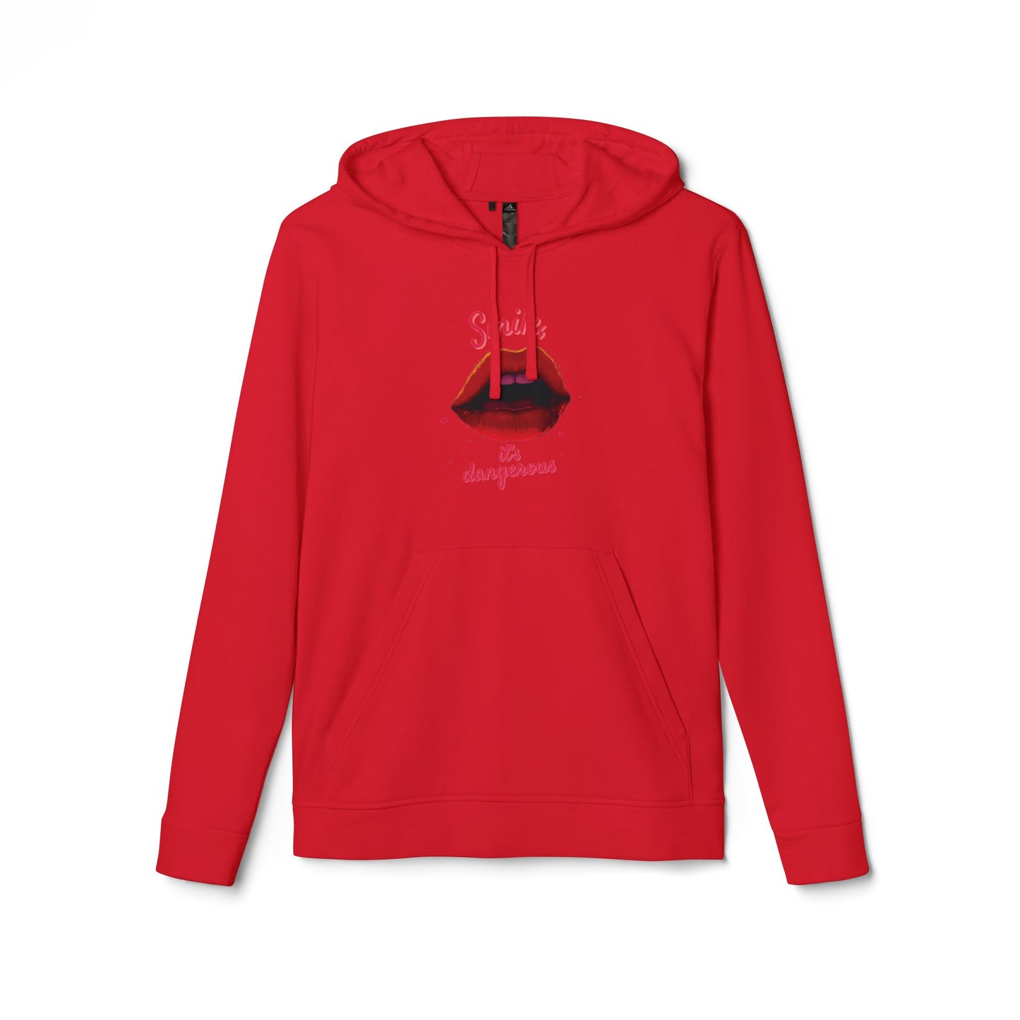 Smile, It’s Dangerous – adidas Fleece Hoodie