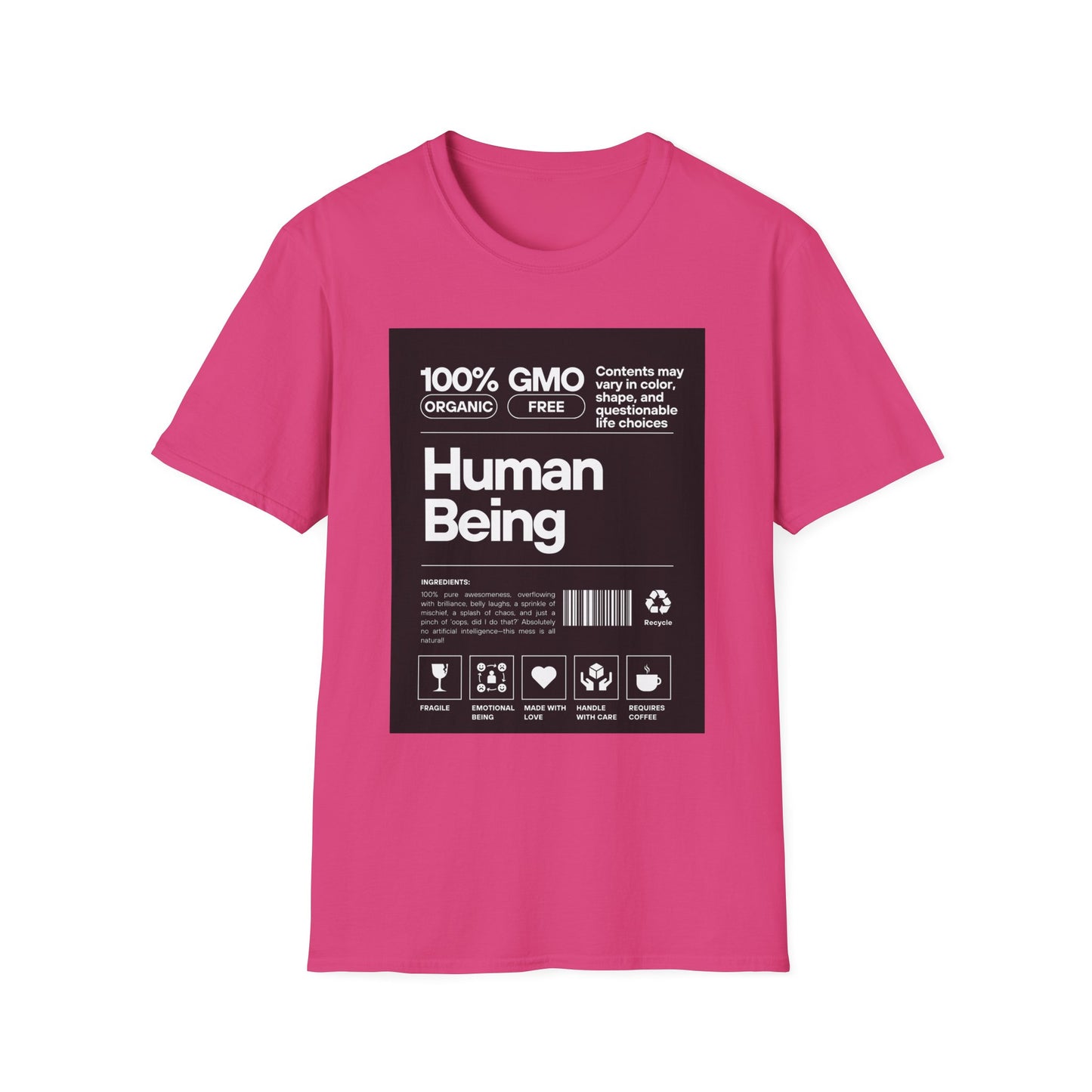 100% Human, 100% Awesome – The Ultimate ‘Human Being’ T-Shirt