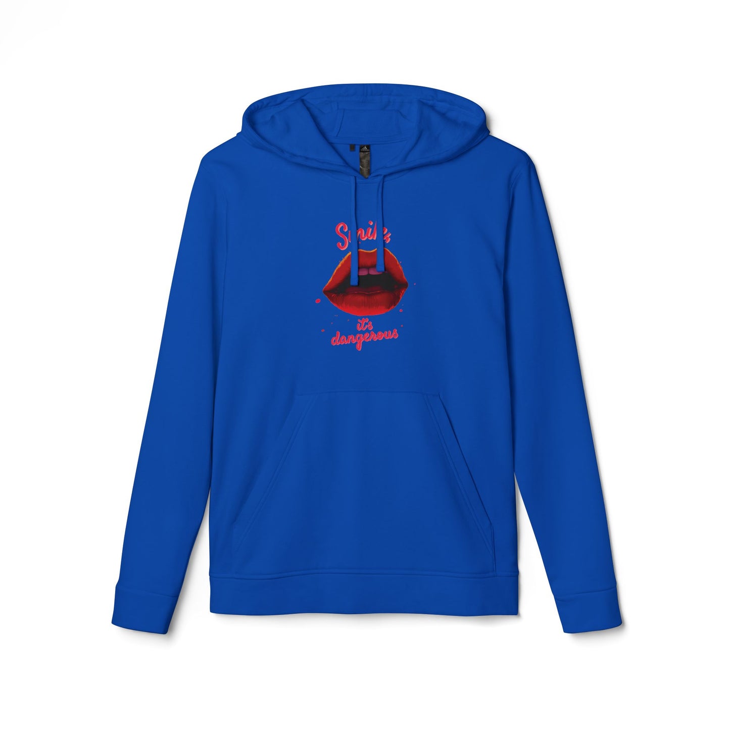 Smile, It’s Dangerous – adidas Fleece Hoodie