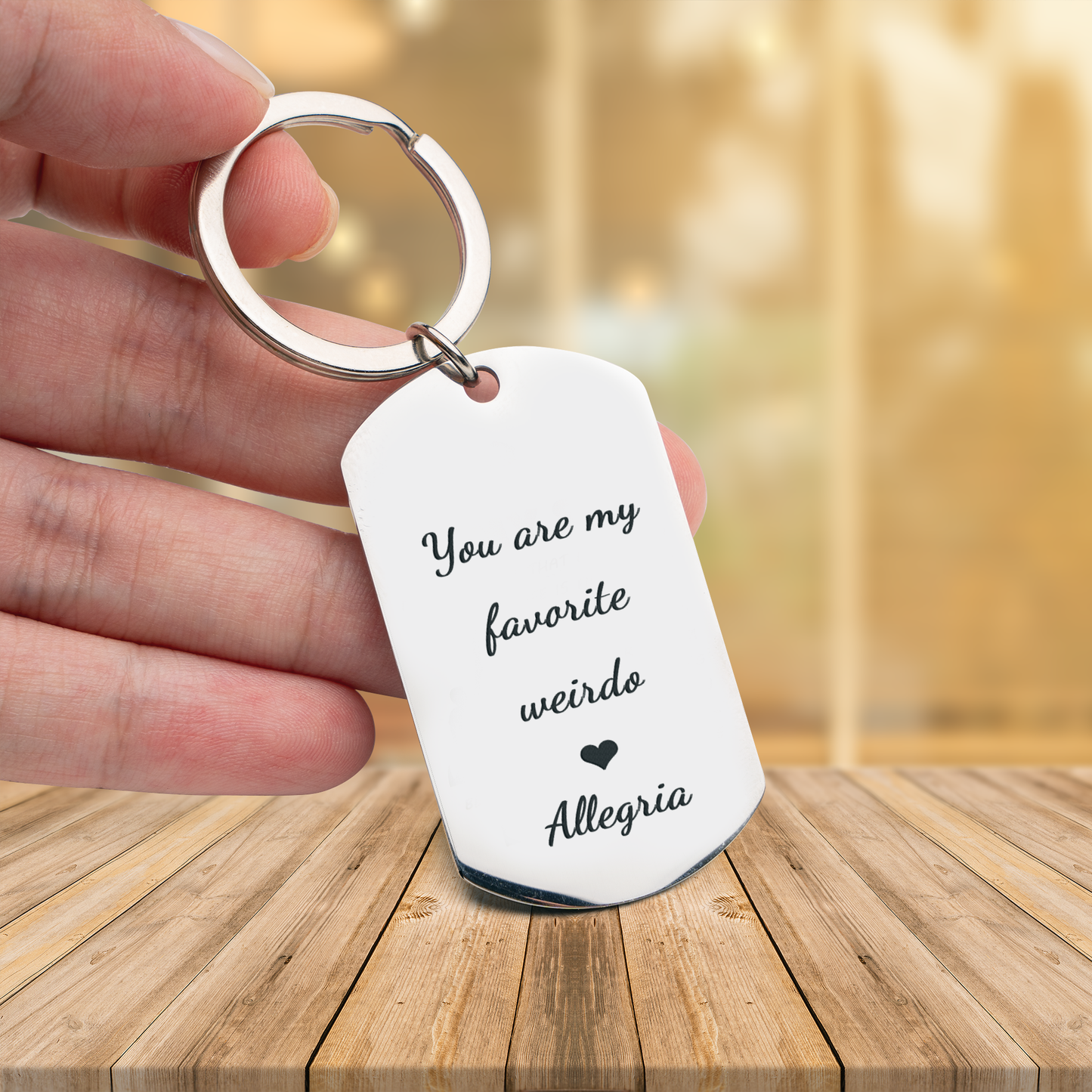 Personalized Funny Romantic Keychain – A Gift That Lasts