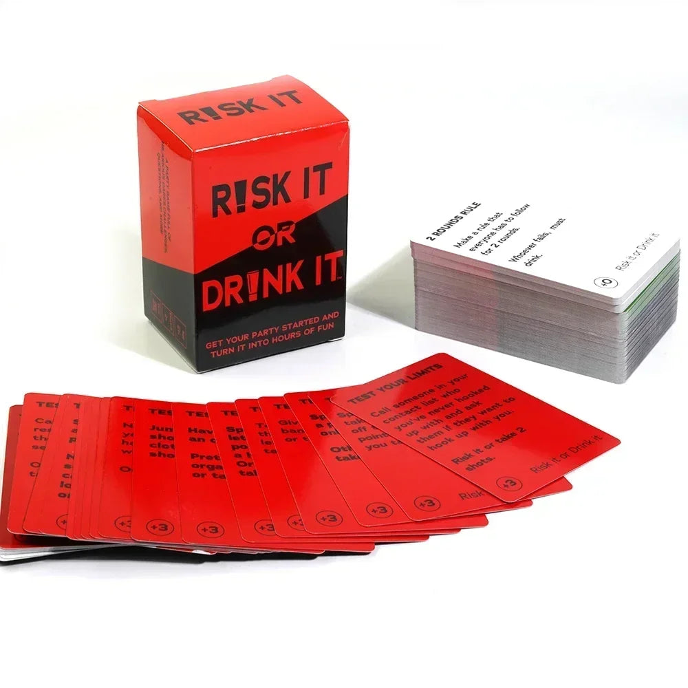 Risk It or Drink It: The Ultimate Party Card Game for Fun Nights