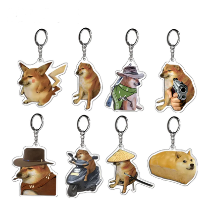 Meme Keychain Collection – Fun and Unique Designs