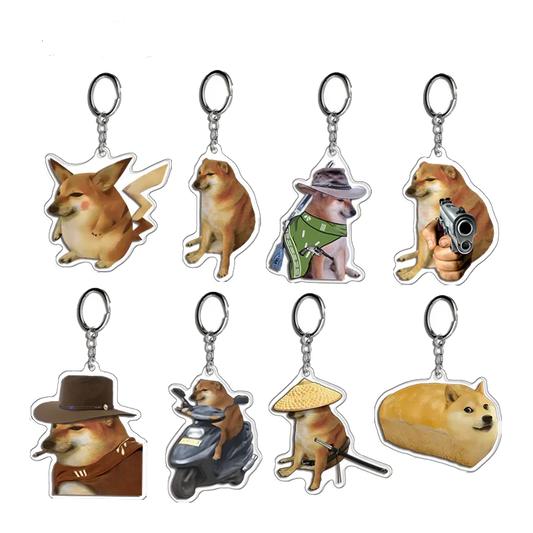 Meme Keychain Collection – Fun and Unique Designs