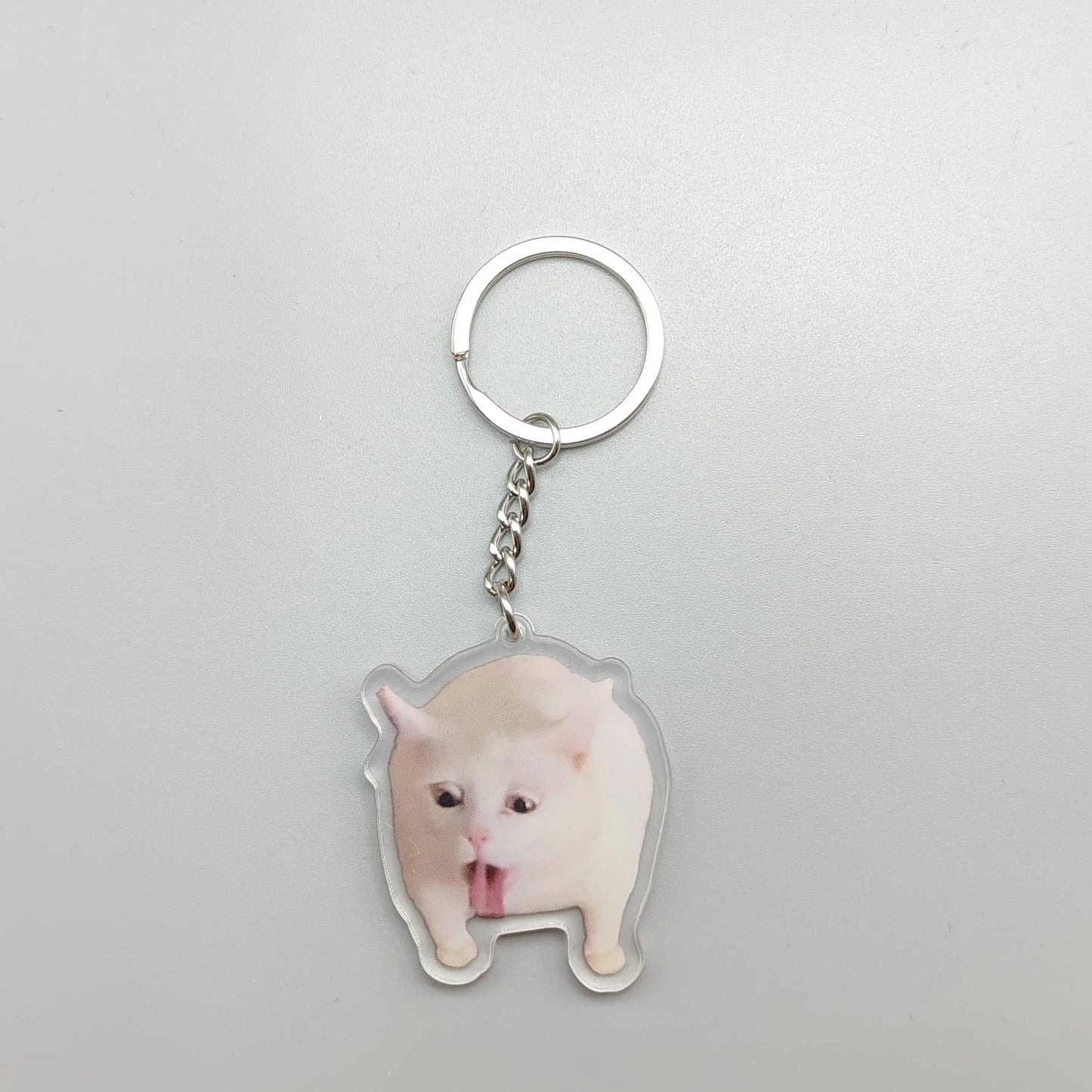 Funny Animal Meme Keychain – Unique and Hilarious Design