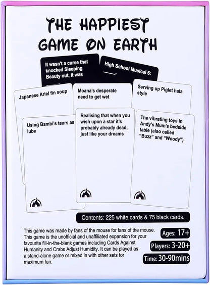 The Happiest Game on Earth - The Funniest Disney-Inspired Party Game for Adults