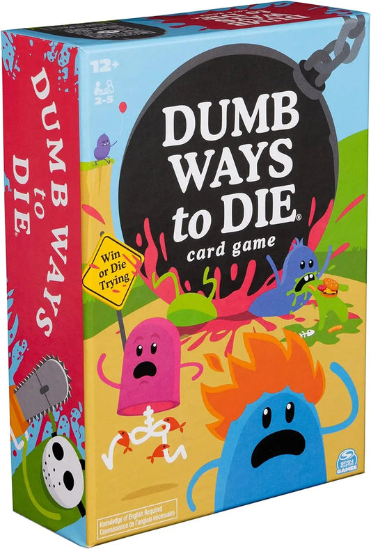 Dumb Ways to Die Card Game - Fun Party Game for 2-5 Players, Ages 12+