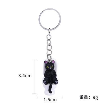 Funny Cat on Toilet Keychain – Cute and Quirky Accessory for Cat Lovers