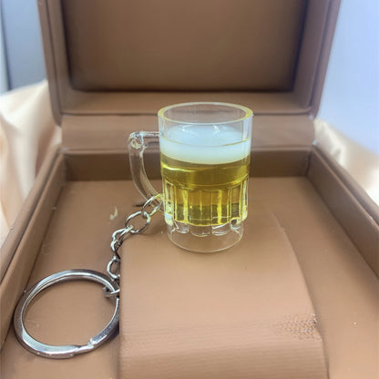 Mini Beer Mug Keychain – Fun Novelty Gift for Beer Lovers