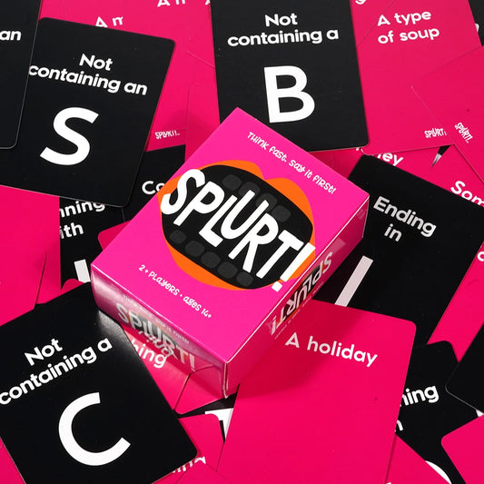 Splurt! Fast-Paced Party Game for Quick Thinkers