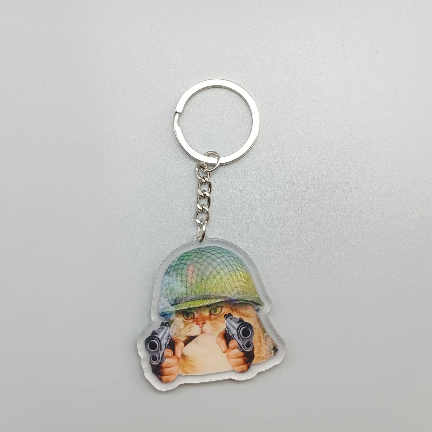 Funny Animal Meme Keychain – Unique and Hilarious Design