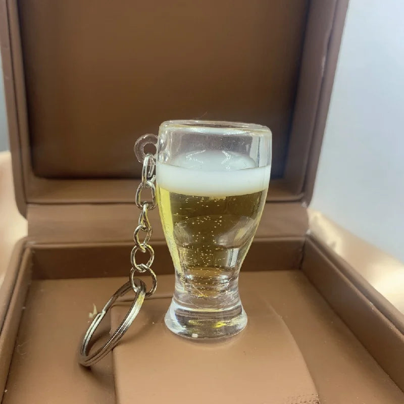 Mini Beer Mug Keychain – Fun Novelty Gift for Beer Lovers