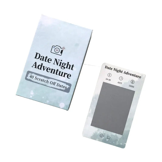 Date Night Adventure Scratch-Off Cards for Couples