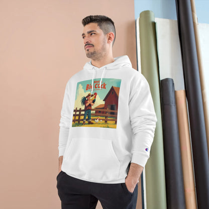 Authentic Champion Hoodie – "I Have a Big Cock" Design