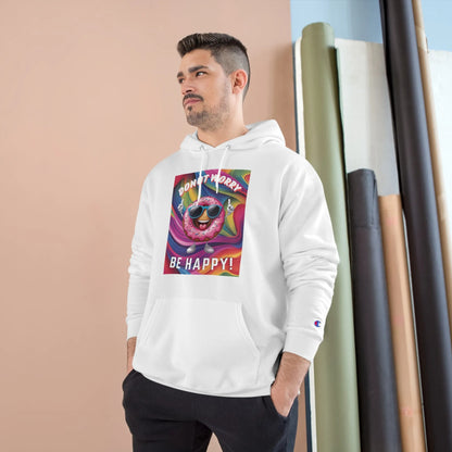 Donut Worry, Be Happy – Champion Hoodie