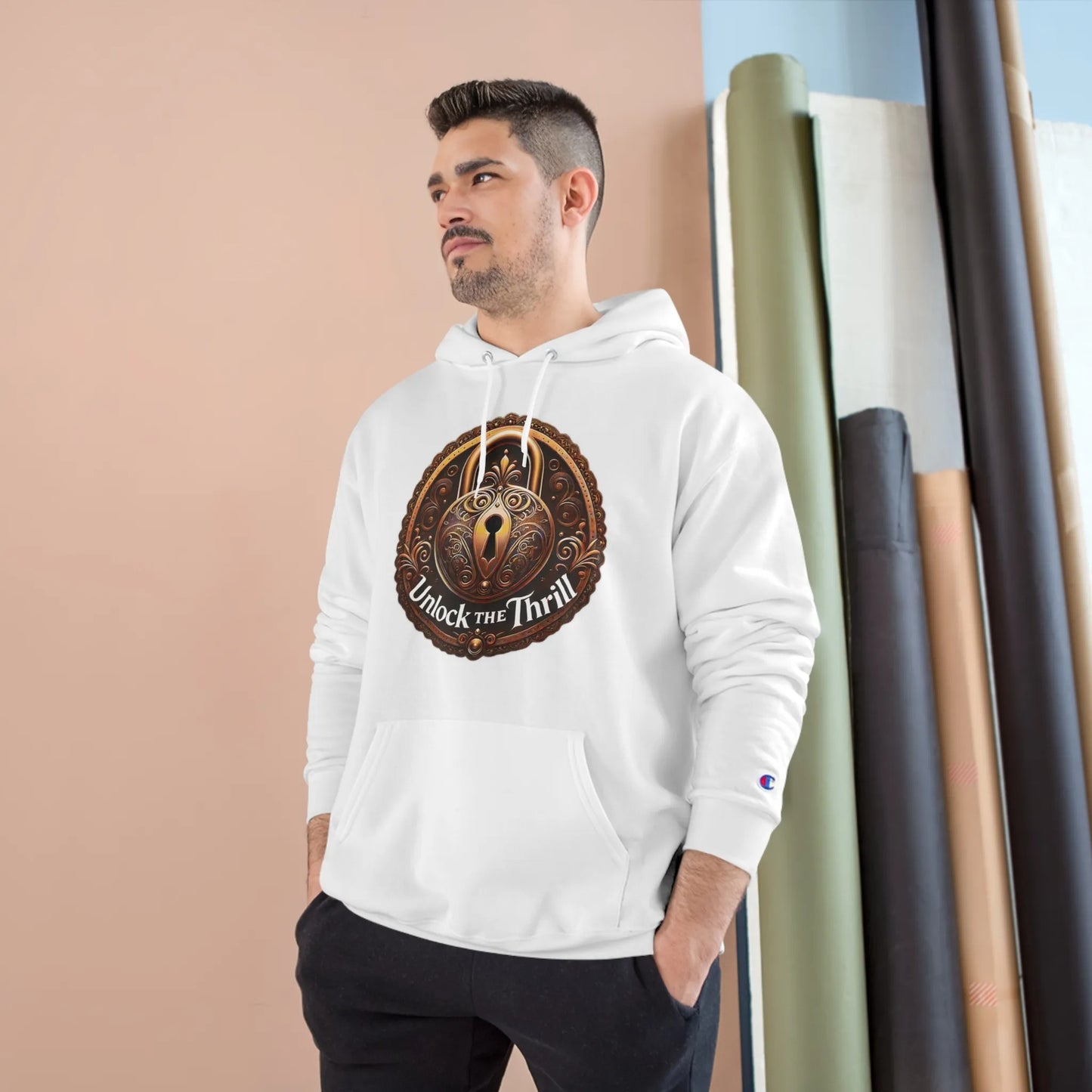 Unlock the Thrill – Champion Eco Hoodie